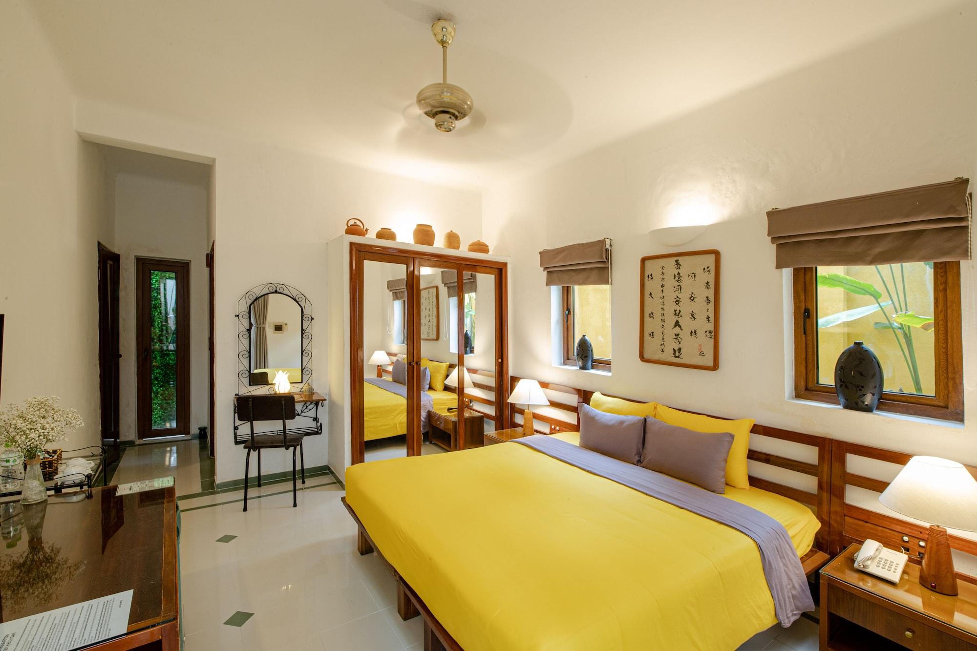 Chambre Double ou Lits Jumeaux avec Terrasse - Vue sur Jardin